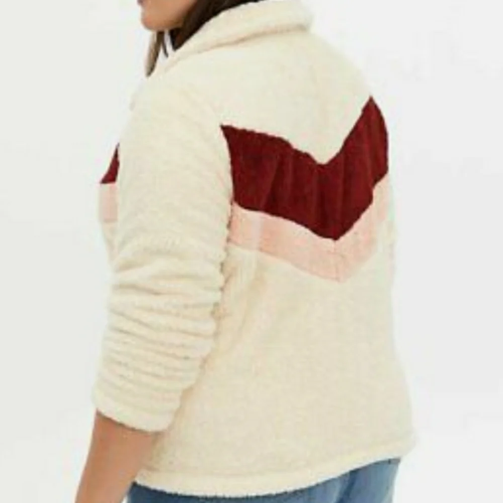 Torrid Chevron Stripe Jacket Size 3 NWT - Picture 2 of 4